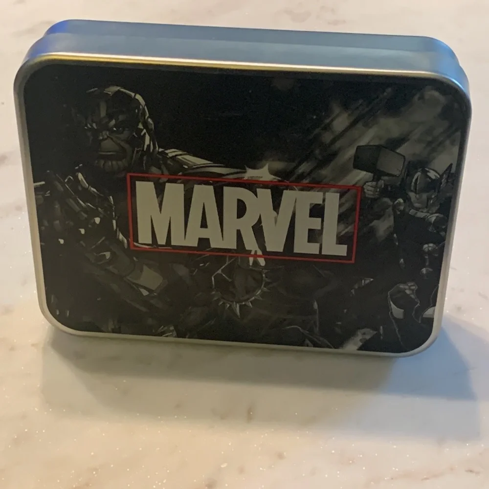 Concept One Marvel Avengers Bifold Wallet in Decorative Tin Case